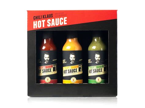 Kjøp 🎁 Chili Klaus Hot Sauce Gaveeske ️ Online På Coolstuff🪐