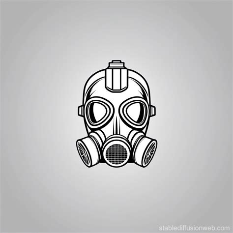 Gas Mask In Paragon Company Logo Stable Diffusion Online