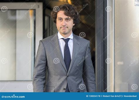 Jesse Klaver at the Memorial Ceremony at the Concertgebouw at Amsterdam ...