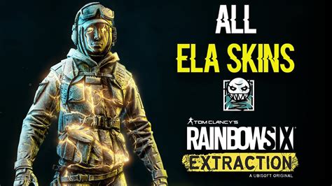 All Uniforms And Headgears For Ela In Rainbow Six Extraction Full Showcase Youtube