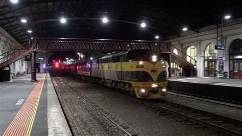 4k After Dark Classic Victorian Railways Emd S Class Diesel Locomotives Youtube