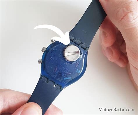 How To Change Or Replace Swatch Watch Battery Swatch Watch Battery