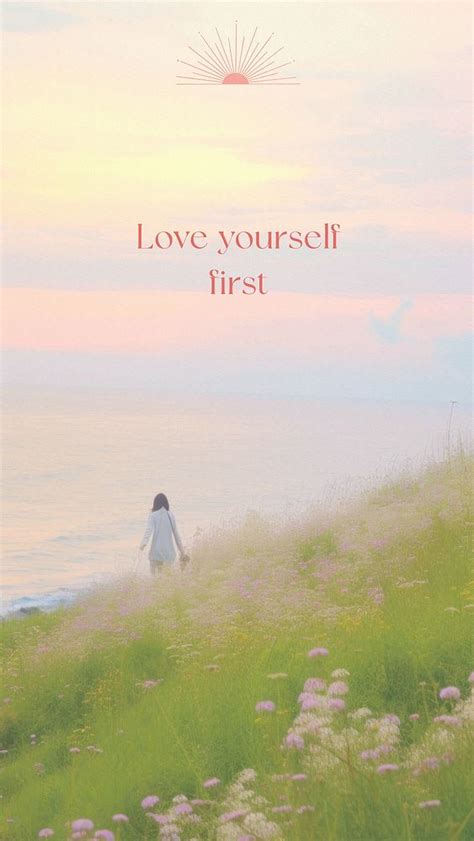 Love Yourself First Quote Facebook Free Photo Rawpixel