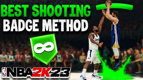 How To Get SHOOTING BADGES In NBA 2K23 Fast And Easy Shooting Badge