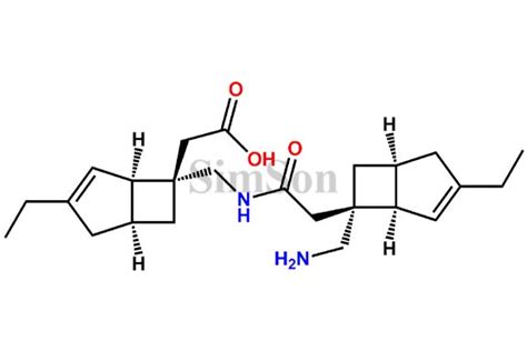 Mirogabalin Dimer Impurity | CAS No- NA | Simson Pharma Limited