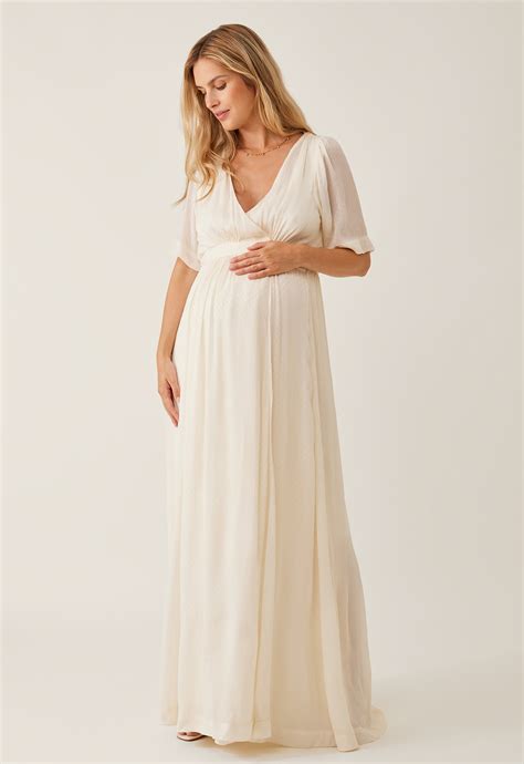 Maternity Wedding Dress Ivory Boob Design