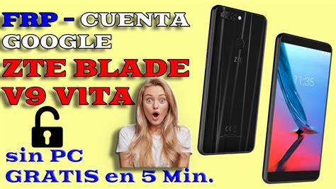 Cuenta Google ZTE BLADE VITA V9 Facil En 5 Minutos 2023 YouTube