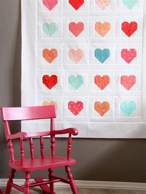 45 Beginner Quilt Patterns And Tutorials On Polka Dot Chair