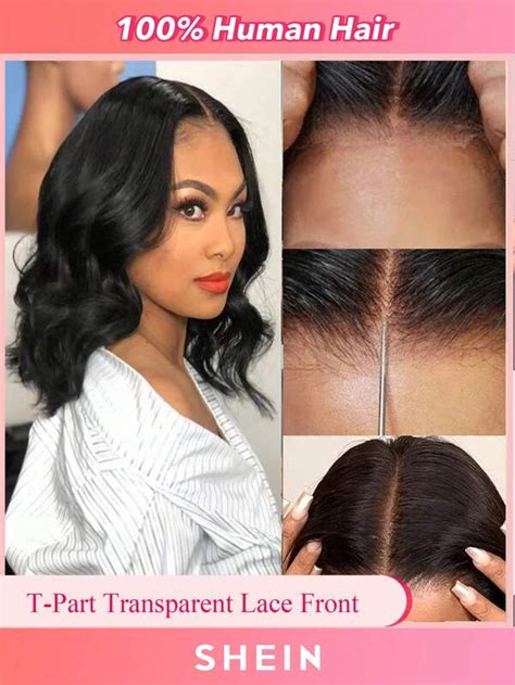 T Part Body Wave Bob Wig Peruvian Body Wave Lace Front Wigs Natural