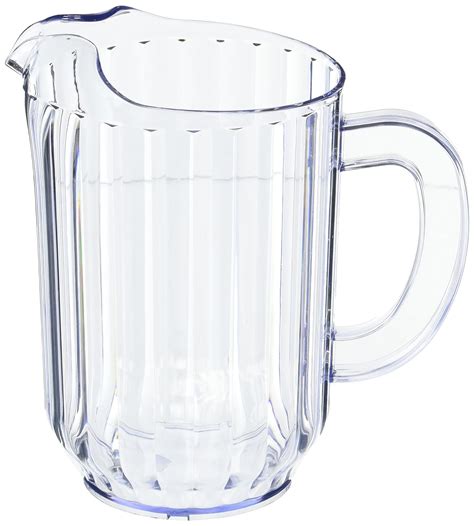 Winco Plastic Water Pitchers 60 Ounce Home And Kitchen