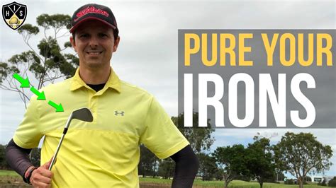 Golf Iron Shots Basics Strike Pure Irons Youtube