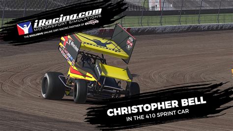 Christopher Bell On Iracing S Dirt Sprint Car Youtube