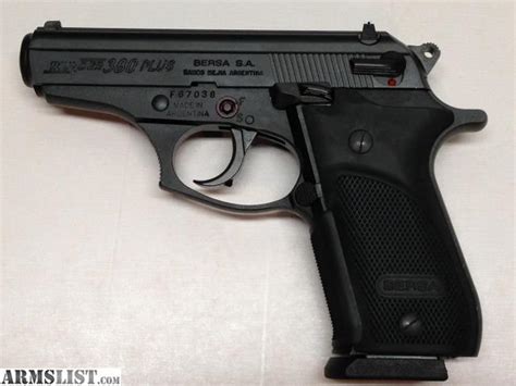 Armslist For Sale Bersa Thunder Plus 380 Acp 15 Rounds