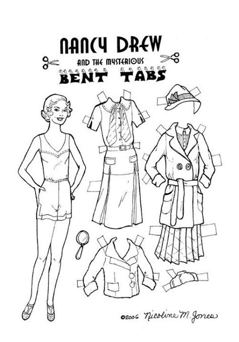 Nancy Drew Printable Coloring Pages