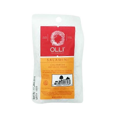 Olli Salumeria Spicy Salame Morsels 3 Oz Instacart