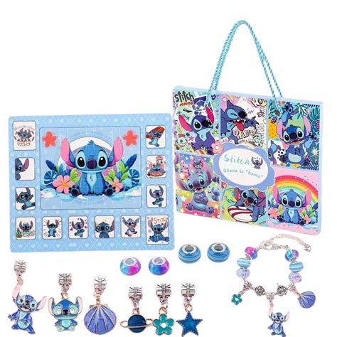 Kalendarz Adwentowy Stitch Stich Bransoletki Charms Szt Bo E