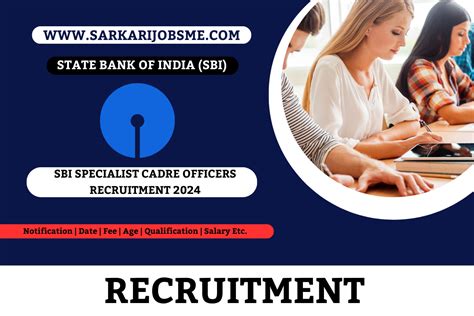 Sbi Specialist Cadre Officers Vacancy Apply Online