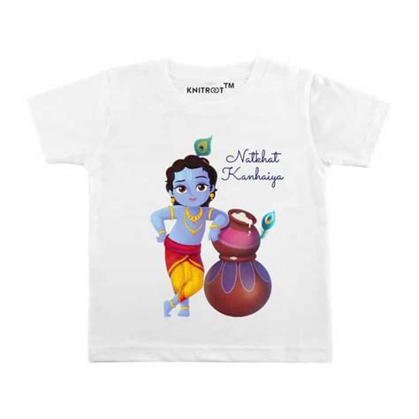 Baby Krishna Outfit | Customized Baby Clothes | Janmashtami | KNITROOT