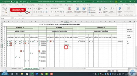 Diagrama De Control De Calidad En Excel Las 7 Herramientas B