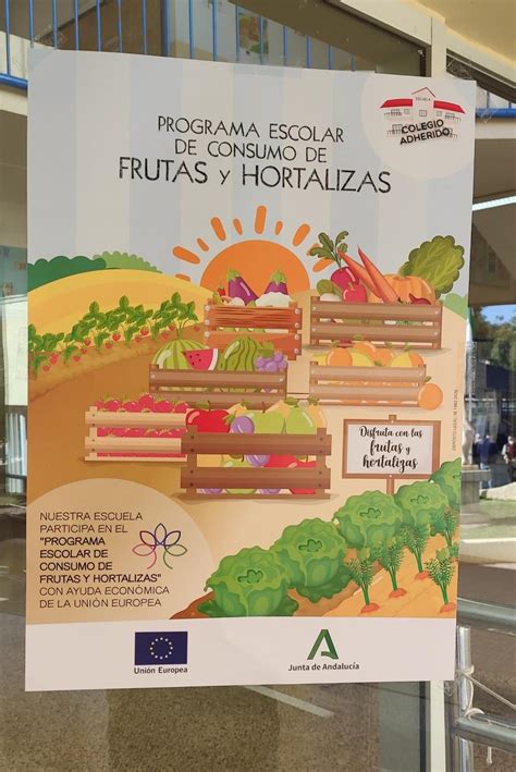 PROGRAMA ESCOLAR DE CONSUMO DE FRUTAS Y HORTALIZAS CEIP Llanos de Marín