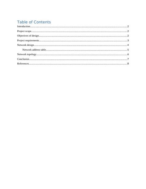 Network Design And Implementation For A Company With Five Departments