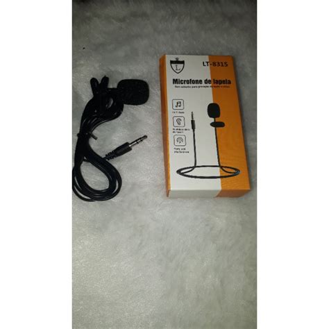 Microfone De Lapela P2 Shopee Brasil