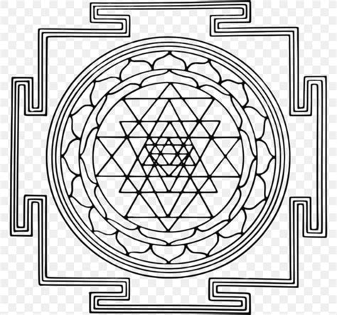 Lakshmi Mahadeva Sri Yantra Hindu Iconography, PNG, 774x768px, Lakshmi, Area, Black And White ...