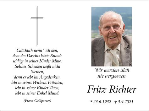 Richter Fritz Stb Hp Bestattung Ebenbichler