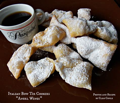 Cleo Coyle Recipes How To Make Angel Wings Also Known As Italian