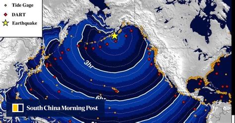 Tsunami Warning Lifted After 8 2 Magnitude Earthquake Off Alaska Peninsula South China Morning