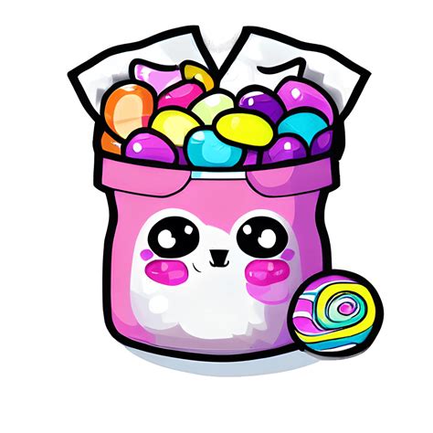 Create a Cute Clipart Candy · Creative Fabrica