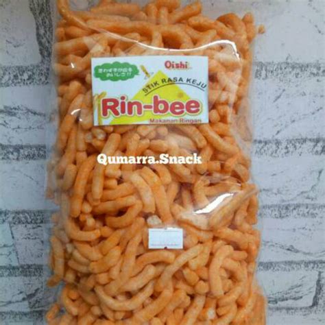 Jual Q S Snack Oishi Rinbee Rasa Keju Murah Shopee Indonesia