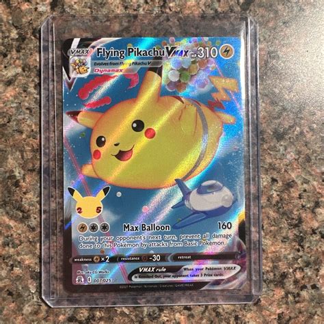 Flying Pikachu VMAX 007 025 Ultra Rare Celebrations Pokemon TCG Values