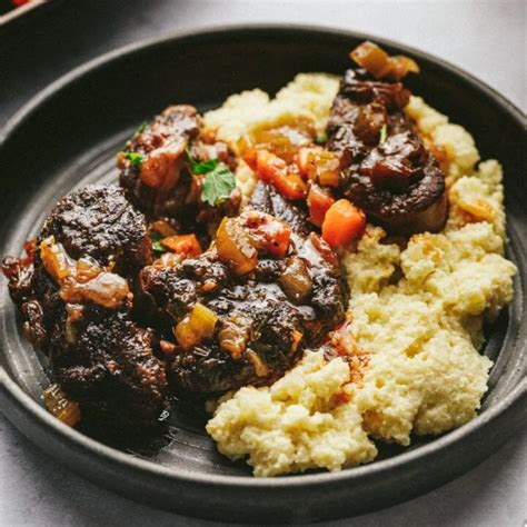 Braised Beef Shanks Oven Recipe Stem And Spoon