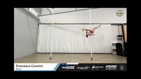 Francesca Cesarini Campionessa Di Para Pole Dance YouTube