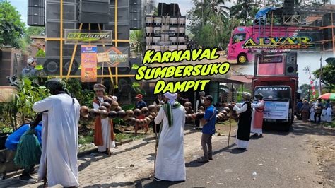 Suasana Garis Start Karnaval Sumbersuko Dampit Lengkap Dg Puluhan Sound