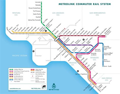 Metrolink Weekends | Metrolink - California Train Map | Printable Maps