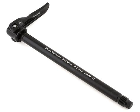 Shimano SM AX720 Quick Release E Thru Axle Black 12 X 142mm 163mm