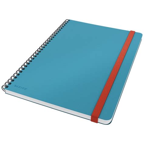 Cuaderno Wiro Leitz Cosy Tapas Duras 80 Hojas Cuadriculado Din B5 Azul — Kounterpro