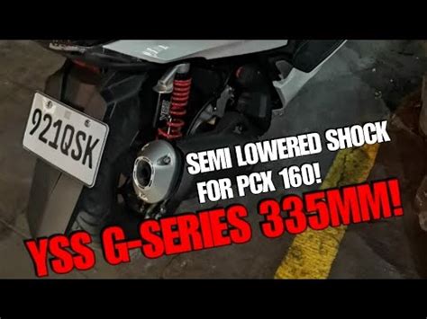 PCX 160 YSS G SERIES 335MM YouTube