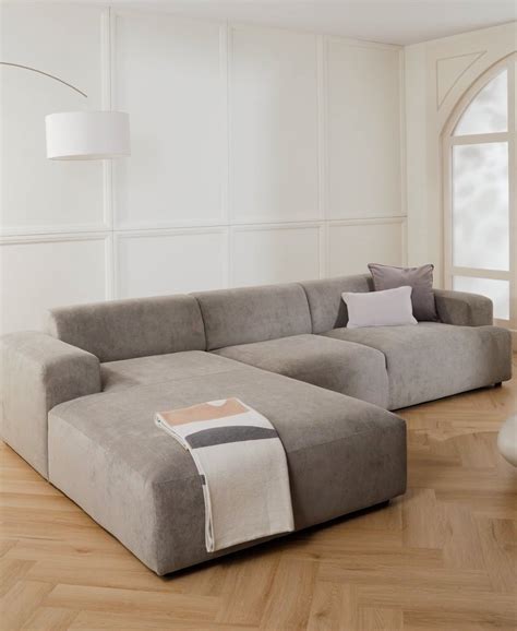 Cord Ecksofa Melva Sitzer Westwing