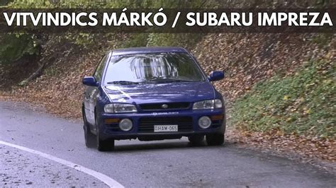 Vitvindics Márkó Subaru Impreza Sopia Net Hegyiszlalom és Amatőr