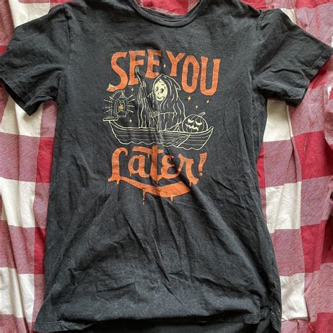 See You Later Grim Reaper Hot Topic T Shirt With Depop