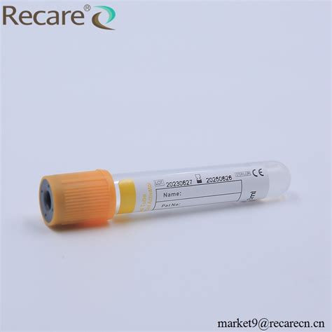 Serum Separator Tube Blood Collection Tube Separation Gel