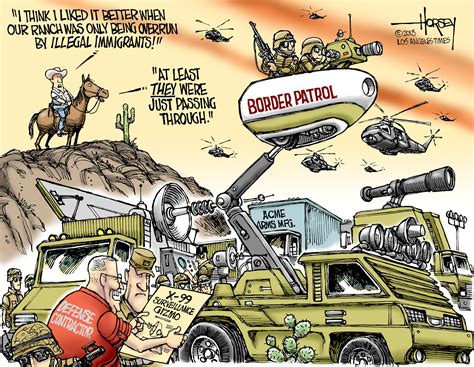 Border Patrol is becoming an occupying army in our borderlands - LA Times