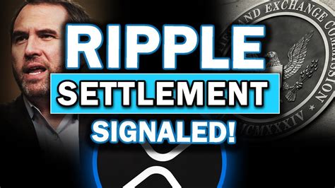 Major Xrp Ripple Update Ripple Vs Sec Over In September Settlement