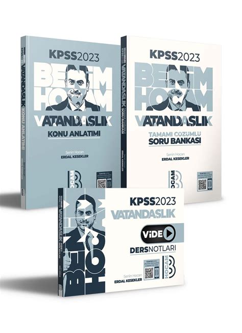 Benim Hocam 2023 KPSS Vatandaşlık Video Ders Notları Konu Anlatımı ve