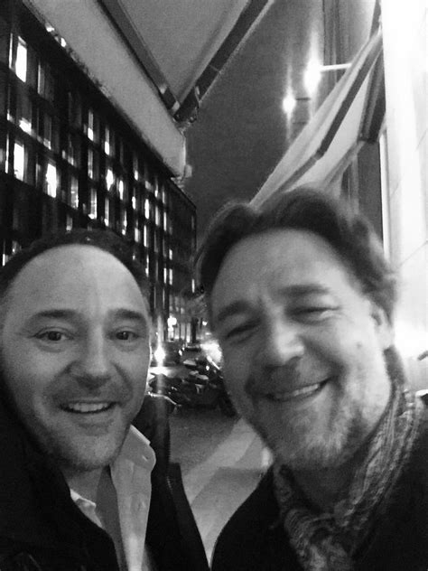 Gianluca Ingrosso And Russell Crowe Russell Crowe Jackman Mela