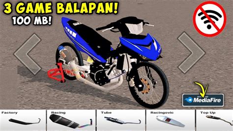 Bisa Pake Mx Trondol🔥3 Game Balap Drag Racing Android Terbaik Bebas Pilih Motor Bisa Modifikasi