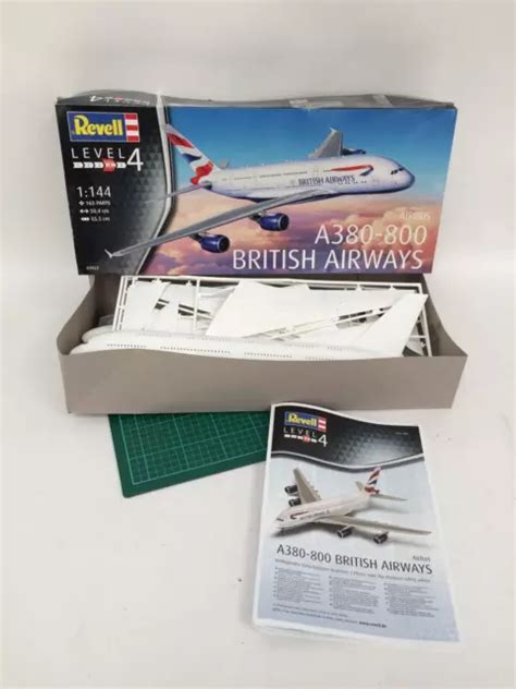 REVELL BRITISH AIRWAYS Airbus A380 800 1 144 Scale Model Kit Level 4